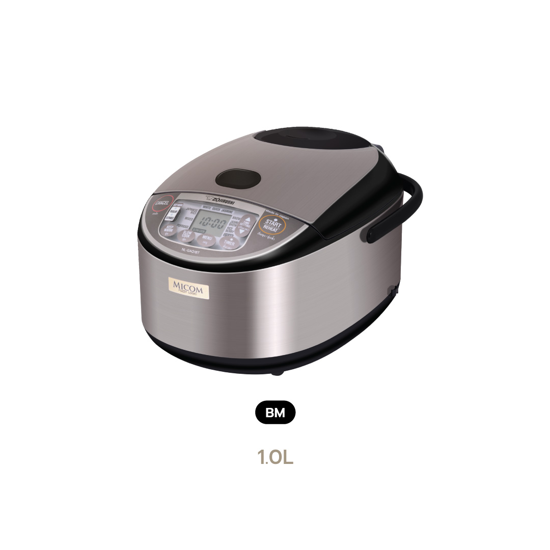 Zojirushi Microcomputer System (Micom) Rice Cooker Made in Japan (NL-GAQ)