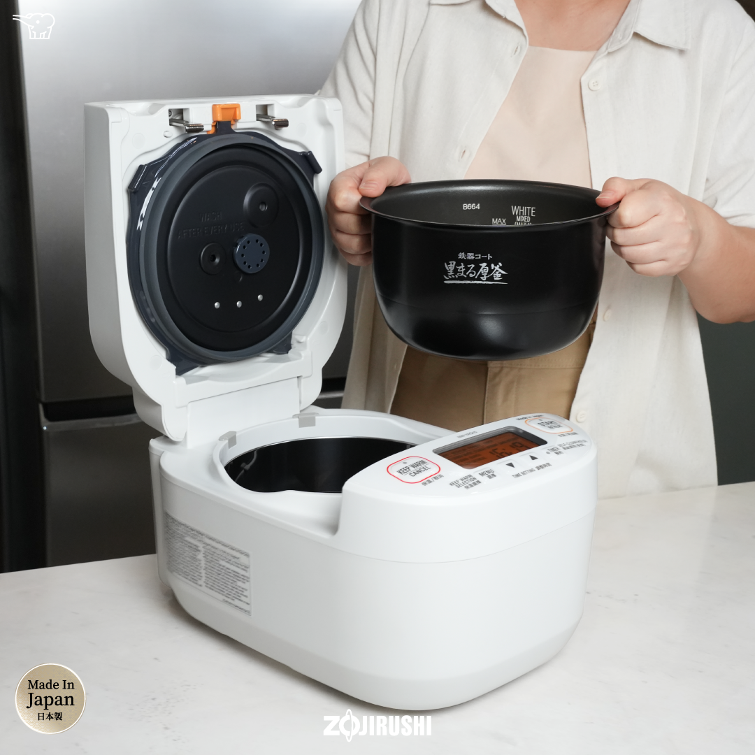 Zojirushi Induction Heating Pressure (IH Pressure) Rice Cooker Made in Japan (NW-YAQ)