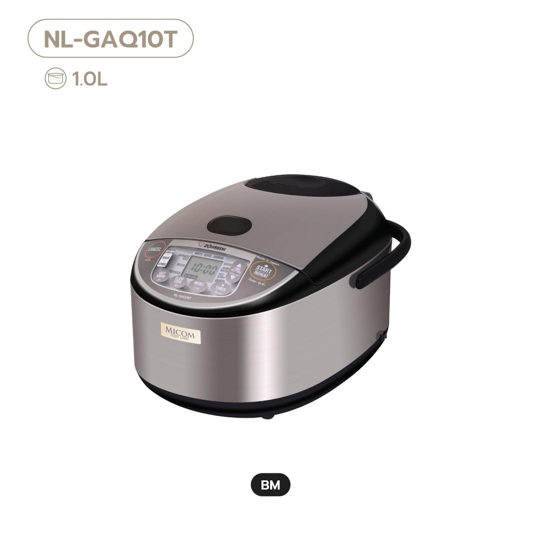 Zojirushi Microcomputer System (Micom) Rice Cooker Made in Japan (NL-GAQ)